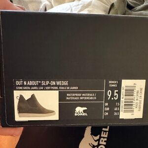 Sorel Women's Out N About Slip-On Wedge - Laurel Leaf